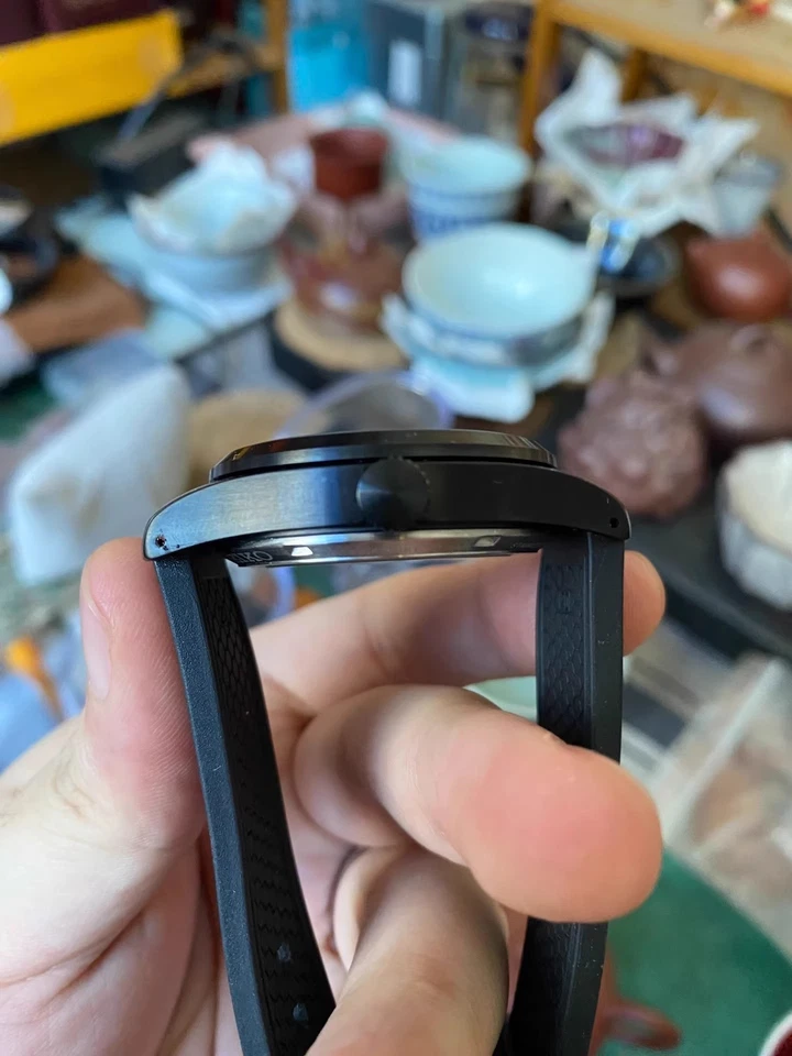 Reloj para hombre SEIKO 5 automático mecánico correa de silicona 40 mm esfera negra SRPH33K1 Foto 2 de 4