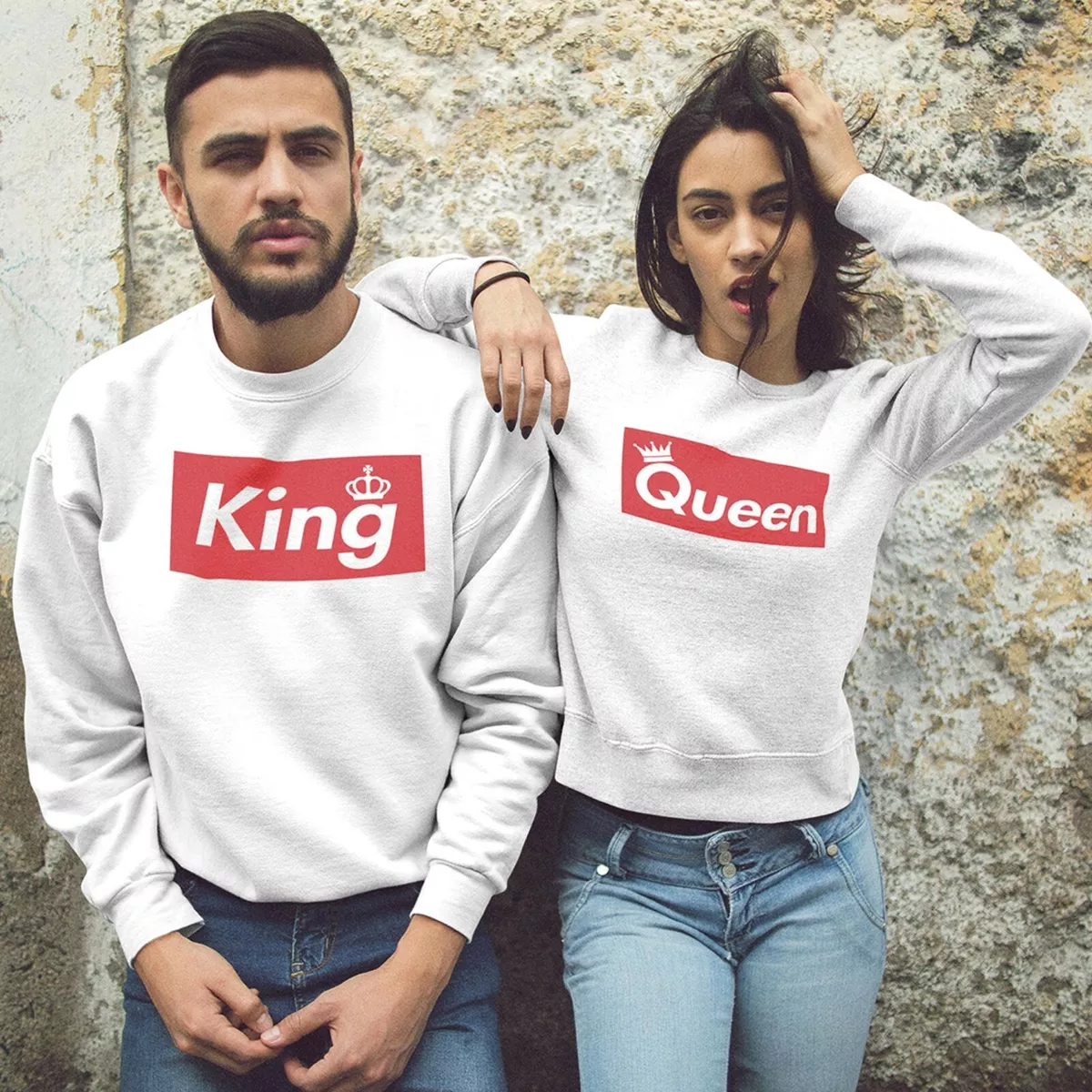 King cheap queen felpe
