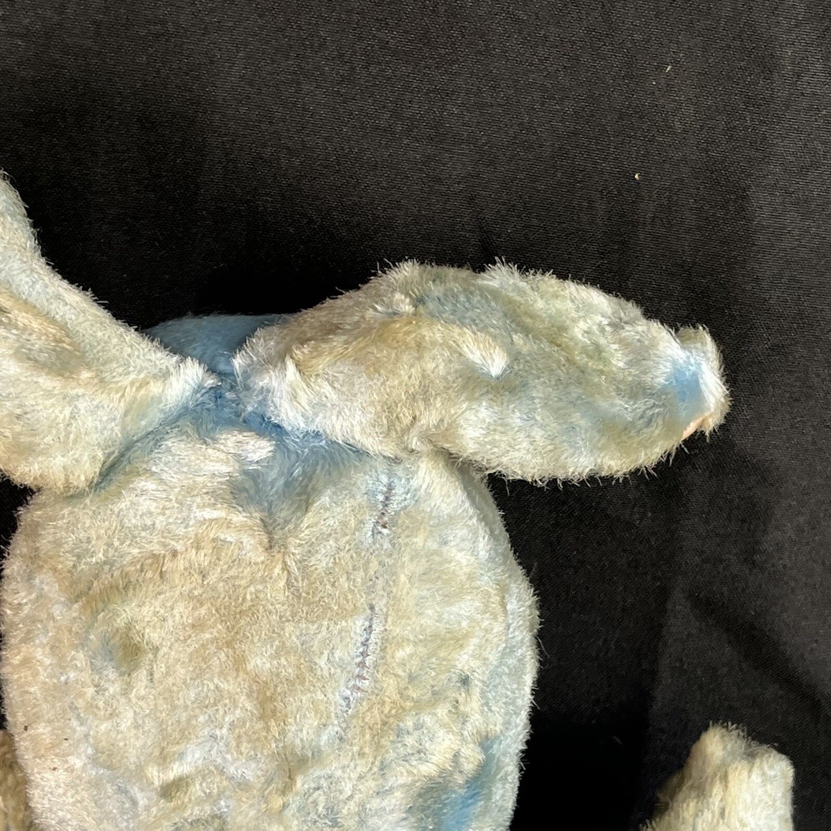 Vtg Rushton type Gund Rubber Face Bunny Boy Rabbit Stuffed Plush