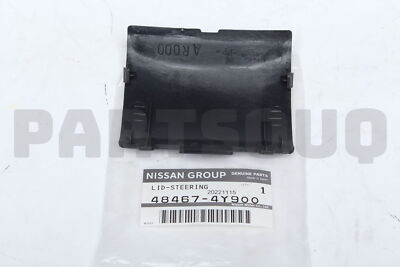484674Y900 Genuine Nissan LID-STEERING WHEEL,LOWER 48467-4Y900 | eBay