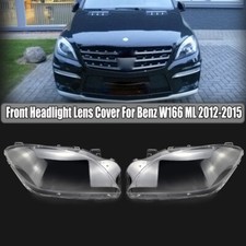 2x Scheinwerferabdeckung Gehäuse Klar Für Mercedes-Benz ML-Klasse W166 2012-2015