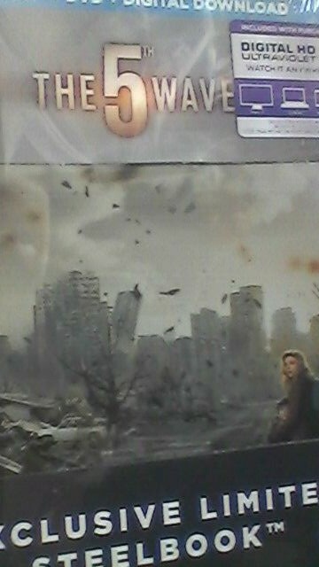 STEELBOOK - The 5th Wave Blu-ray BRAND NEW & FACTORY SEALED The Fifth Wave 5 NEW
