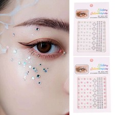 Love Diamond Stickers Rhinestone Stickers Acrylic Diamond Stickers Body Art INS