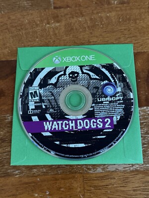 xbox one watch dogs 2 Video Game Disc Only Tested Works