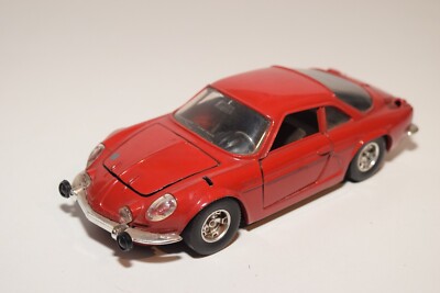 A44 1:24 BBURAGO BURAGO 101 RENAULT ALPINE RED TOP ZUSTAND