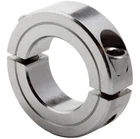 Clamp Collar Double Split 10mm To 70mm Shaft Collar Zinc Plated