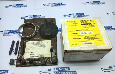 Baker SPD 071086401 Repair Kit Metal Parts Only For Model G Size: 5F-6R ...