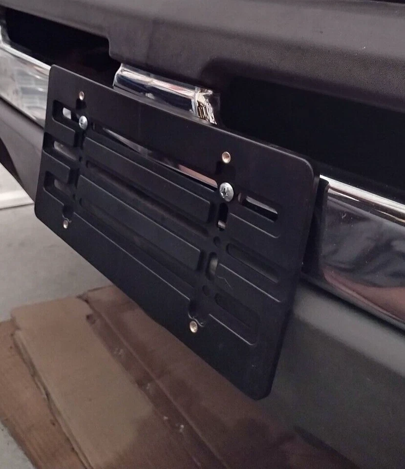 Soporte de placa de matrícula adaptador de reubicador de montaje kit de parachoques soporte para Plymouth Foto 2 de 4