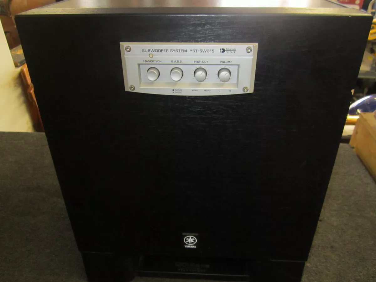Yamaha YST-SW315 10 Yamaha YST-SW315 10