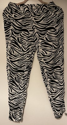 zebra trousers h&m