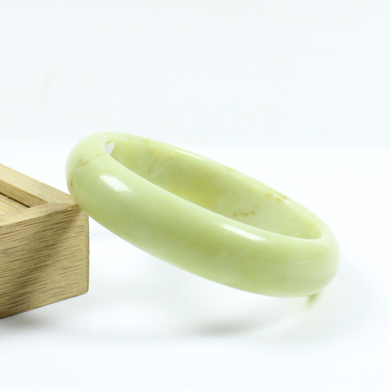 小物 JUN 60mm Chinese 100% Nature New Green Black Xiuyu Jade Gems