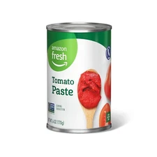 Amazon Fresh, Tomato Paste, 6 oz (Previously Happy Belly, Packaging May Vary)
