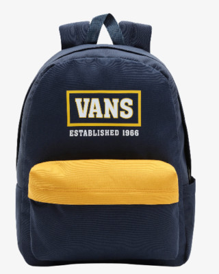Vans OLD SKOOL BACKPACK - Tagesrucksack - Retro Blau Gelb Sporttasche Schule