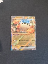 Carte Pokémon Craparoi Ex 120/197  Écarlate et Violet Flammes Obsidiennes FR
