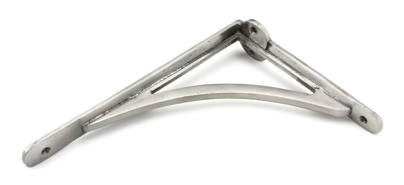 From The Anvil 45421 Natural Smooth 10'' x 7'' Curved Shelf Bracket
