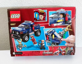 NEW Lego 6867 Marvel Avengers Loki's Cosmic Cube Escape Retired 2012 SEALED