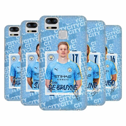 MANCHESTER CITY MAN CITY FC 2020/21 FIRST TEAM BACK CASE FOR ASUS ZENFONE PHONES - Picture 1 of 21