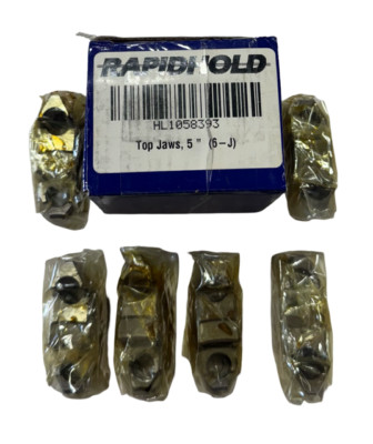 RapidHold Set of Hard Top Jaws - 6 Jaw Scroll - For 5'' Chucks
