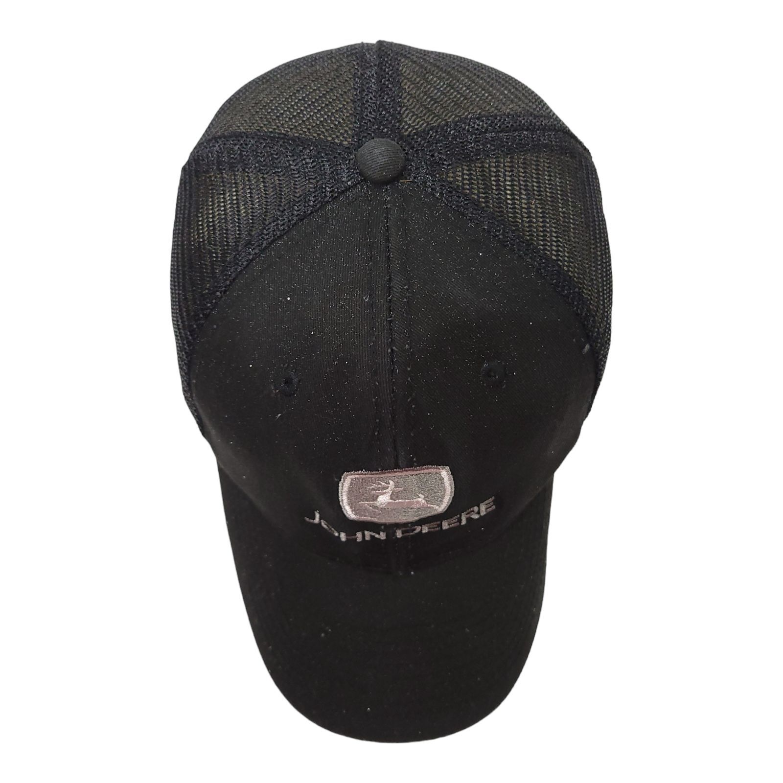 John Deere Patch Logo Mesh Snapback Cap READ COND… - image 6