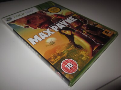 MAX PAYNE 3-PAL-XBOX 360-ITALIAN-COMPLETE-EXCELLENT CONDITION-RARE-COLLECTIBLE