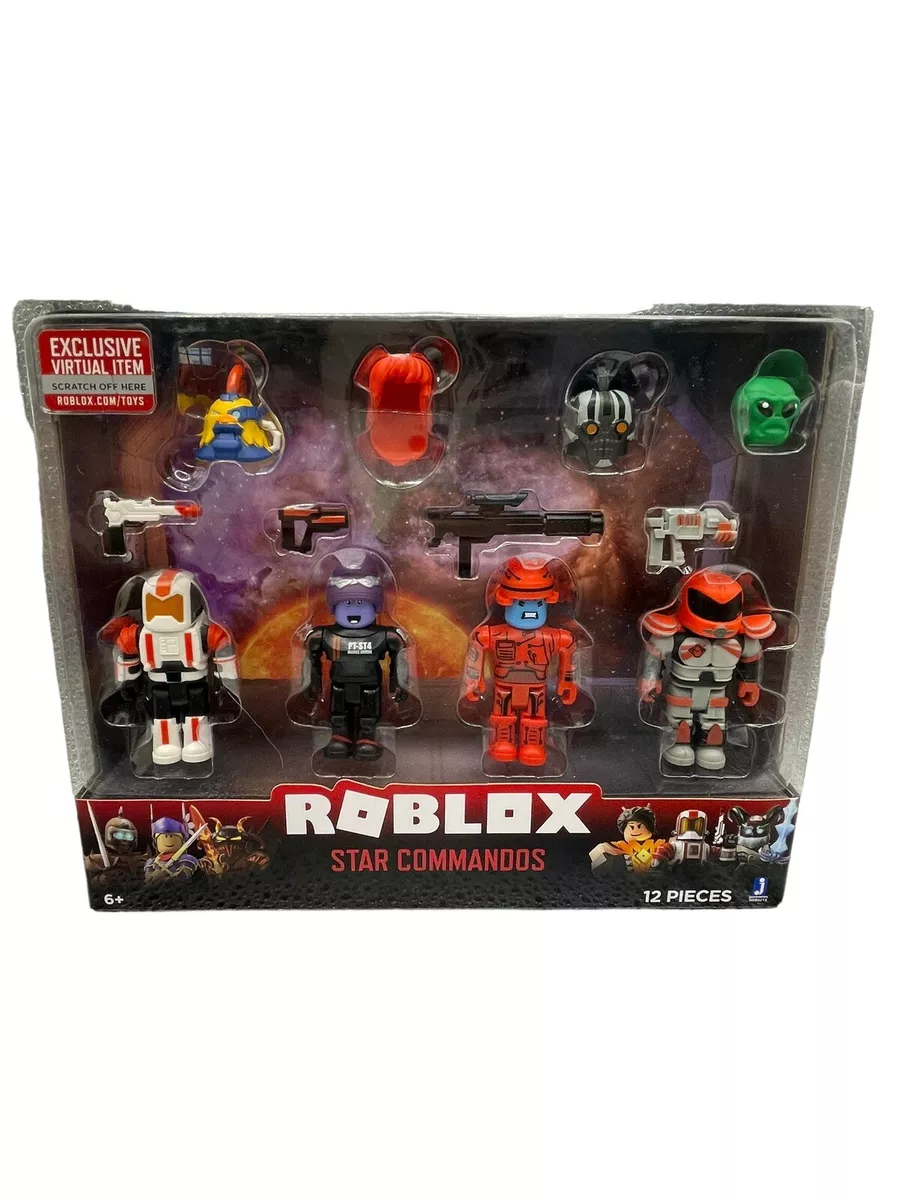 18 Piece Roblox Toys Action Figures Mixed Lot Figures + Accessories NO  CODES