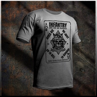 Infantryman t-shirt shoot move communicate infantry combat veteran tactical ops