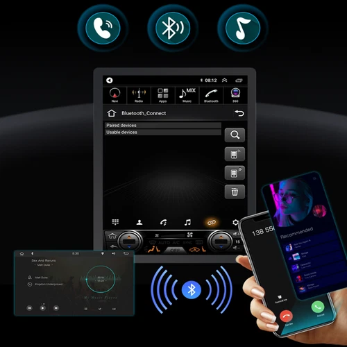 Autoradio 32 GB per Ford Kuga 13-17 NAVI Bluetooth autoradio GPS RDS Android 13 - Foto 12 di 18