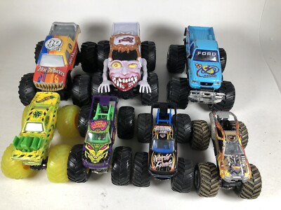 【未開封】Hot Wheels MONSTER TRUCKS まとめ売り Hot wheels Crash Legends Monster Trucks Will Trash It All