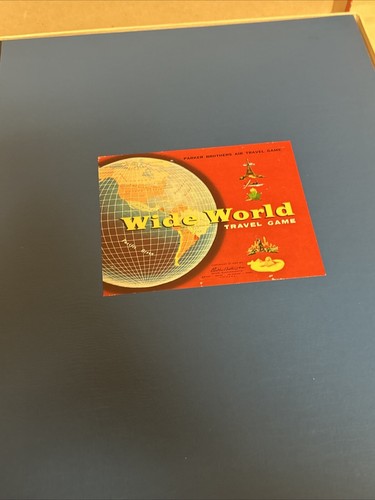 Vintage Parker Brothers Flugreise Spiel Wide World Travel Spiel 1957 KOMPLETT - Bild 8 von 11