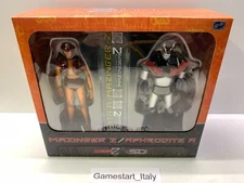 MAZINGER Z & APHRODITE A STATUE - NEW OFFICIAL DYNAMIC SD TOYS - MAZINGA FIGURE