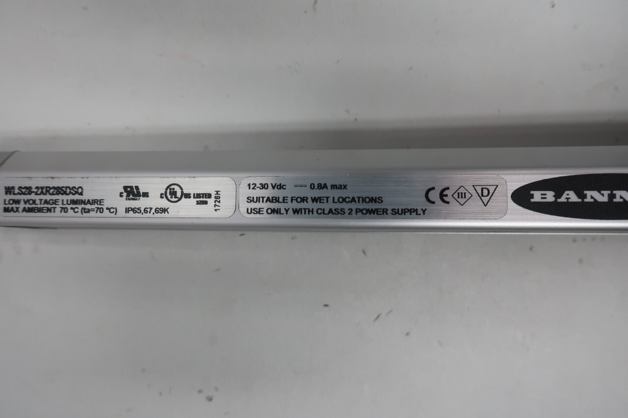 Banner WLS282XR285DSQ Allpurpose Led Light Strip 1230vdc eBay