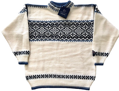 NORWAY CLASSIC SKI SWEATER KIDS / BOYS GIRLS CREWNECK SIZE 12/14 NEW WITH TAGS