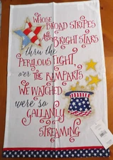 NWT Kay Dee Designs Tea Towel - Bright Stars (18"x28")