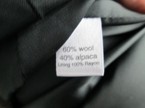 Peruvian Connection Jacket Womens 6 Black & White Alpaca Wool Swing Tweed Blazer - Picture 18 of 19