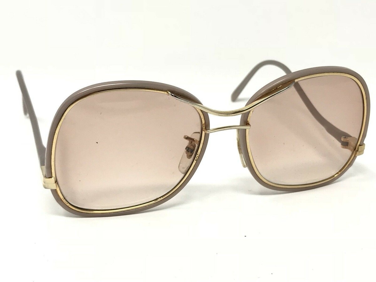 Tura Sunglasses 560 Gold Metal Butterfly Round Sunglasses Japan Miller Metal Oversized Butterfly Sunglasses: Women main image 2