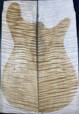 Les paul Guitar Top AAAAA Quilted Maple Bookmatched Wood Luthier Supply