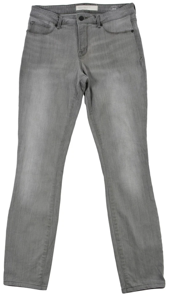 Jeans donna Marc Jacobs slim fit taglia 29 grigio affusolato vita media denim... - Immagine 2 di 4