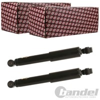 2X Ashika Gasdruck StoßDÄMpfer Hinten Passend FÜR Fiat Punto Lancia Ypsilon