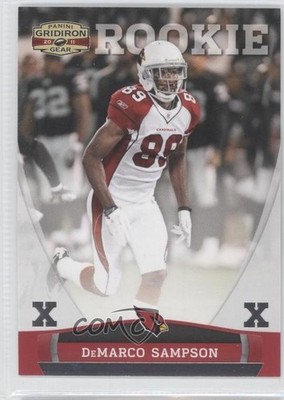 2011 Panini Gridiron Gear Silver X's 63/250 DeMarco Sampson #225 Rookie RC 0a1