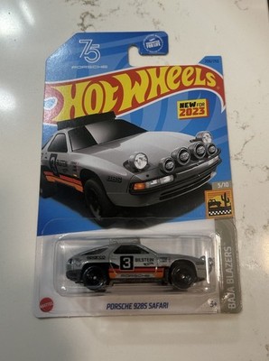 Hot Wheels Porsche 928S Safari Metaflake Gray 2023 Baja Blazers WRC Dakar Rally