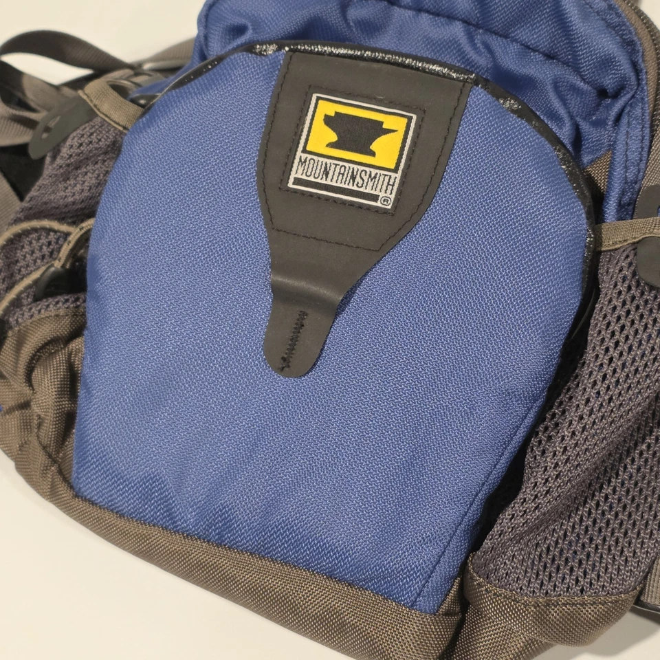 Mountainsmith Swift II Redura Lumbar Fanny Pack Trail Hiking Day Waist Bag Blue - Image 2 of 4