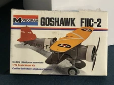 Monogram 1979 Model kit 6796 Goshawk F11C-2 Factory Sealed 1/72 Scale Biplane