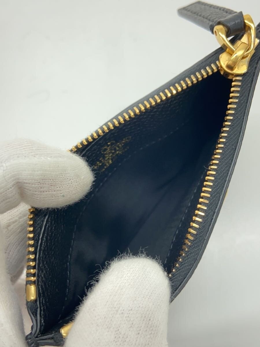 VALENTINO Card Case Black Plain Men's thumbnail 4