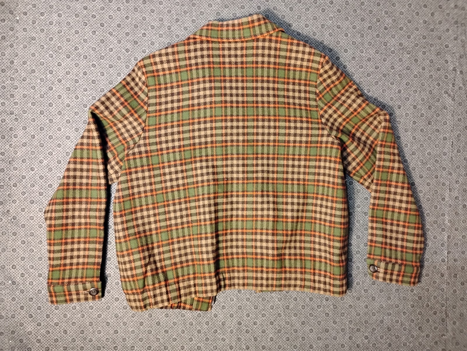 Pendleton Jacket Full Zip Women's Medium Brown Pl… - image 3