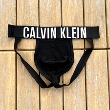 Calvin Klein CK men Black intense power jock strap jockstraps underwear