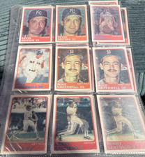 Sportflics 1987 MLB Baseball Card lot of 24 cards
