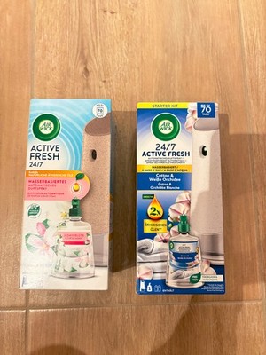 2x Air Wick Starter Kit Active Fresh 24/7 jeweils 1 autom. Spender + Öl NEU