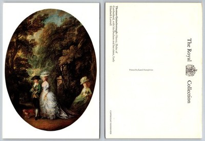 Gainsborough Royal Collection Postcard: Duke & Duchess of Cumberland