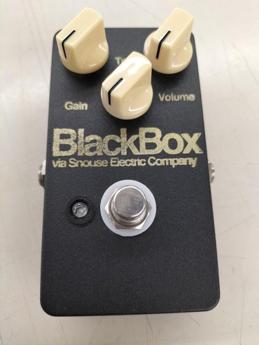 SNOUSE Black Box Overdrive Effect Pedal Rare Japan Edition USED - Picture 2 of 24