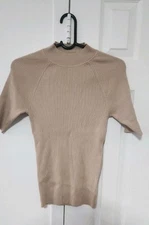 Tahari Women's Mock Turtleneck Sweater Size Small 